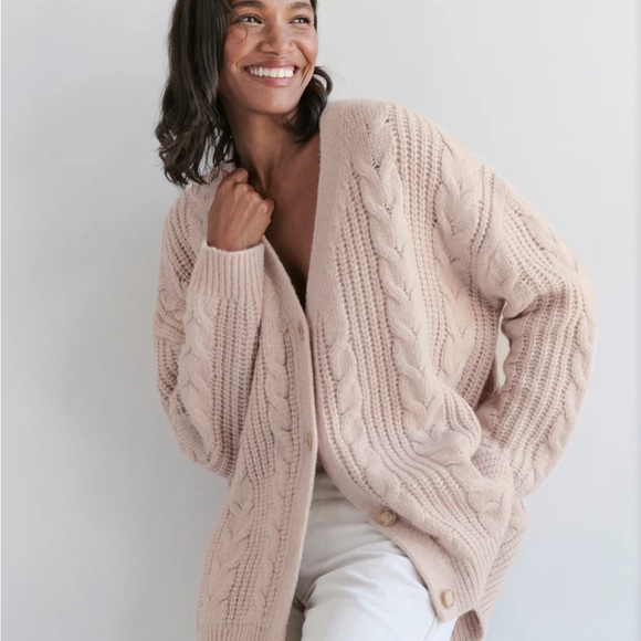 Jenni Kayne Cable Cocoon Cardigan - Picture 3 of 9